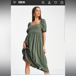 Asos tall midi dress